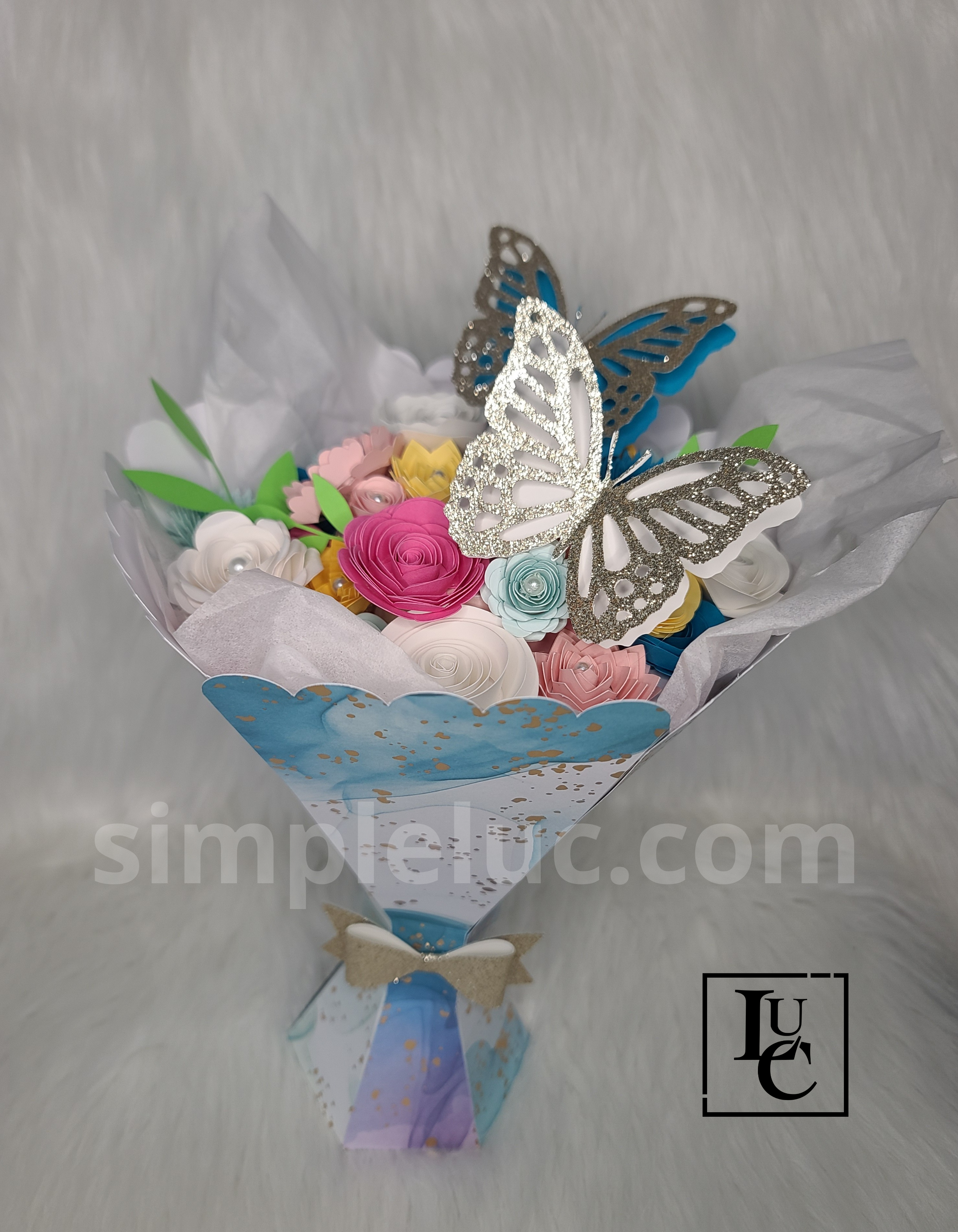 Paper Flower Bouquet Step By Step Guide