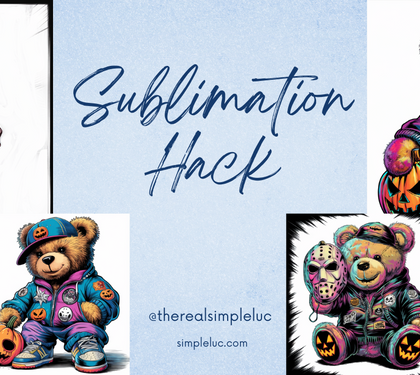 Sublimate on 100% Dark Cotton: A Step-by-Step Hack for Small Business Owners and Crafters