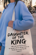 Daughter of the King Christian T-Shirt | Isaiah 43:1 Faith Tee