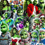 30 Free Grinchmas Clipart