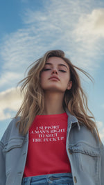 I Respect a Man’s Right to Shut the F*ck Up – Red Shirt Edition