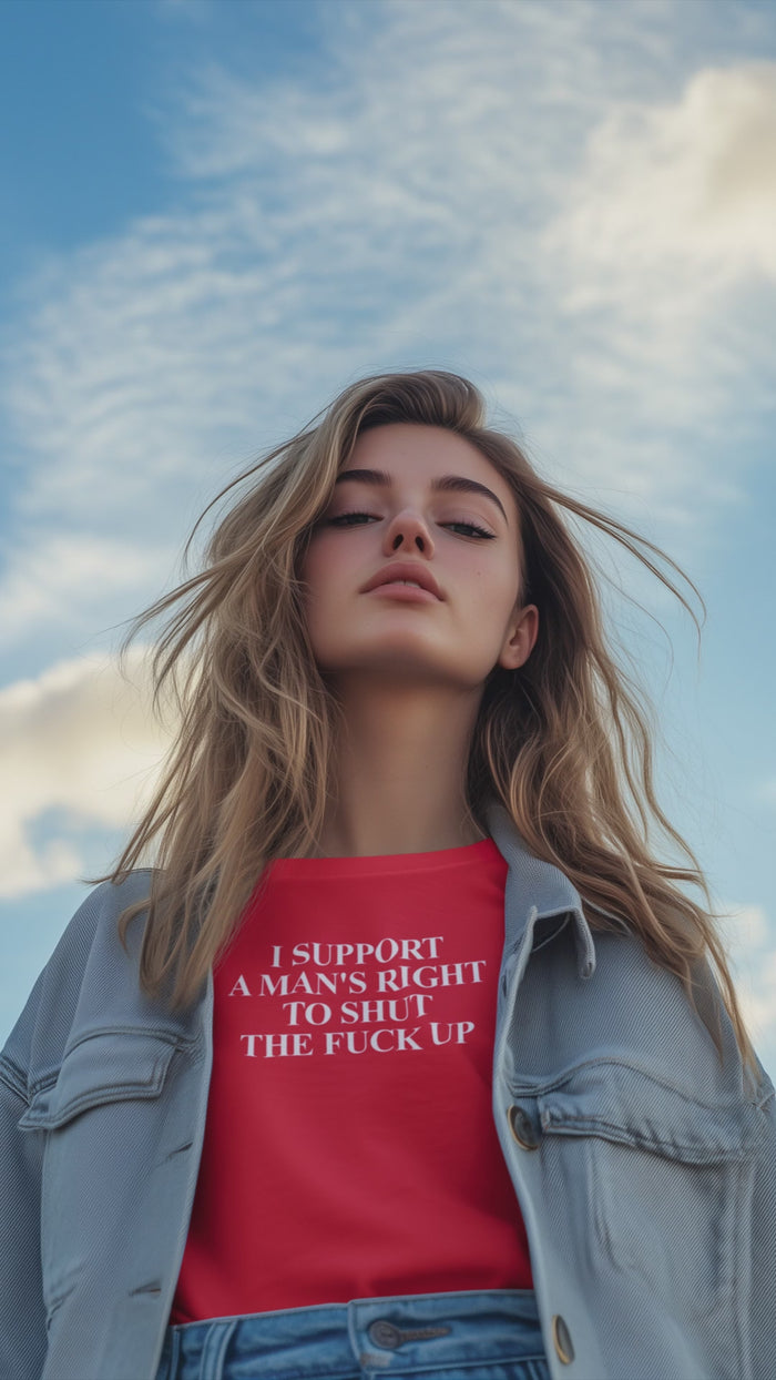 I Respect a Man’s Right to Shut the F*ck Up – Red Shirt Edition