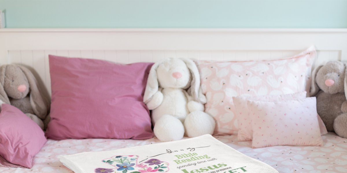 This Is My Bible Reading Blanket simple luc